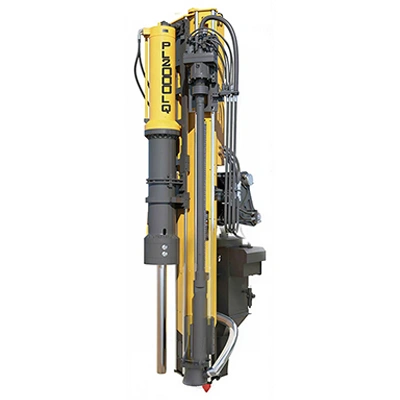 Divisor y perforadora para excavadora