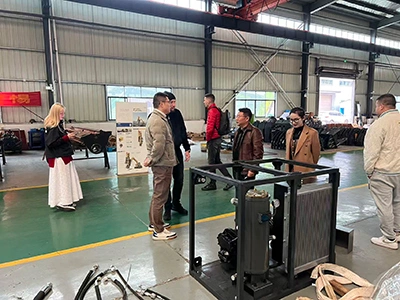 Visita estratégica de una delegación de clientes rusos